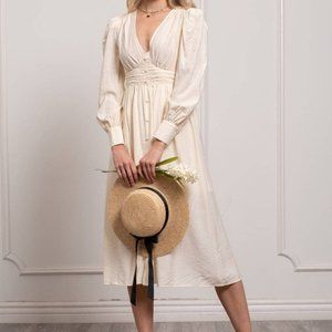 Rachel Button Up Midi Dress